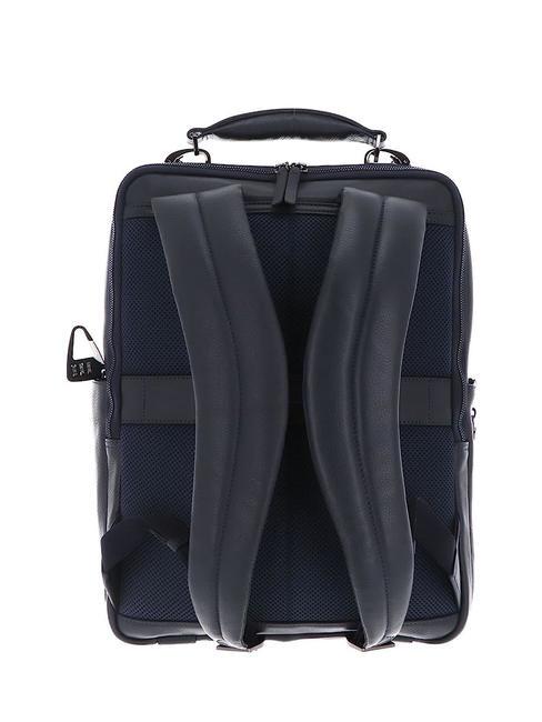 MODUS SPECIAL Lederrucksack f&uuml;r PC15.6 " Blau - PC-Rucks&auml;cke