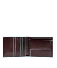 PIQUADRO Portafoglio BLAUES QUADRAT MAHAGONI - Brieftaschen Herren - 2