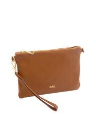 LESAC ROBERTA Dollar-Clutch aus Leder dunkles Leder - Damentaschen - 2