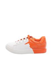 TRUSSARDI DEREK Kinder-Sneaker wei&szlig;/orange - Kinderschuhe - 2