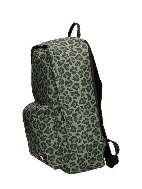 LEOPARD EDC Bedruckter Rucksack mittel oliv - Rucks&auml;cke f&uuml;r Schule &amp; Freizeit