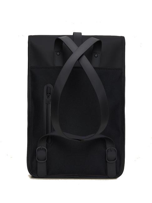 BACKPACK MINI Wasserdichter Rucksack Schwarz - Rucks&auml;cke f&uuml;r Schule &amp; Freizeit