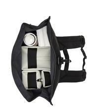 RAINS ROLLTOP RUCKSACK Gro&szlig;er wasserdichter Rucksack Schwarz - Rucks&auml;cke f&uuml;r Schule &amp; Freizeit - 3