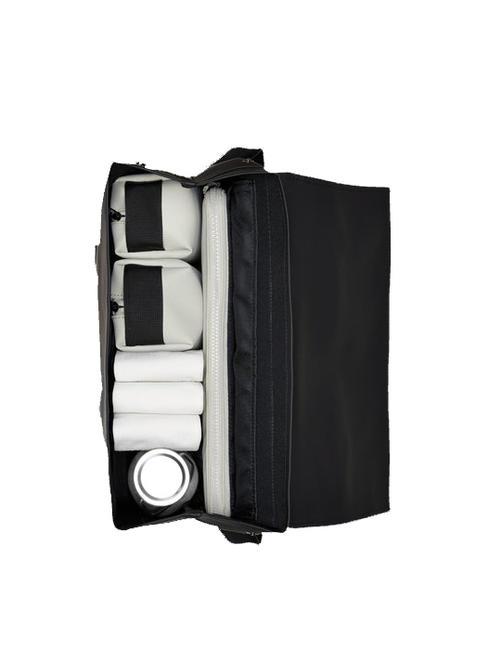 MSN BAG Wasserdichter City-Rucksack Schwarz - Rucks&auml;cke f&uuml;r Schule &amp; Freizeit