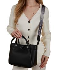 ARMANI EXCHANGE WAVE Handtasche mit Schultergurt Schwarz - Damentaschen - 5