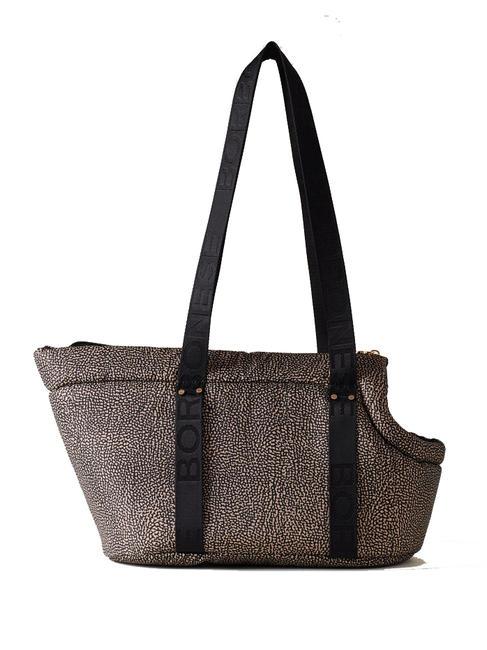 PETS Kleiner gepolsterter Tr&auml;ger OP / NATUR / SCHWARZ - Artikel f&uuml;r Tiere