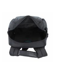 PIQUADRO WALLABY Rucksack aus Leder und Stoff, 14-Zoll-PC-Halter Schwarz - PC-Rucks&auml;cke - 5