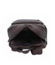 PIQUADRO RHINO Lederrucksack f&uuml;r 14" PC MORO - PC-Rucks&auml;cke - 5