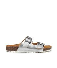 DOCKSTEPS VEGA  Sandalen aus laminiertem Leder mit zwei Schnallen - Damenschuhe