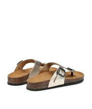 DOCKSTEPS VEGA 2290 Flip-Flop-Sandale aus laminiertem Leder Platin - Damenschuhe - 4