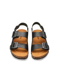 DOCKSTEPS VEGA 2288 Franziskaner-Sandale aus Leder Schwarz - Herrenschuhe - 3