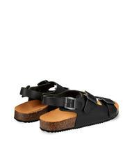 DOCKSTEPS VEGA 2288 Franziskaner-Sandale aus Leder Schwarz - Herrenschuhe - 4