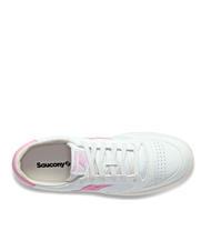 SAUCONY JAZZ COURT Ledersneaker wei&szlig;/rosa - Herrenschuhe - 3