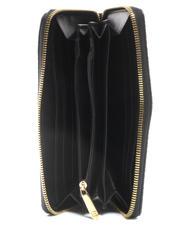 ERMANNO SCERVINO EBA SOFT Geldb&ouml;rse mit umlaufendem Rei&szlig;verschluss Schwarz - Brieftaschen Damen - 2