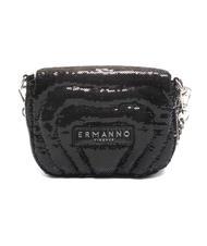 ERMANNO SCERVINO PAOLA SEQUIN Schulter-Mikrotasche Schwarz - Damentaschen - 3