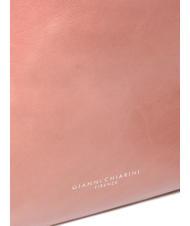 GIANNI CHIARINI CLUTCH Tasche mit Schultergurt aus Leder Rosenmorgen - Damentaschen - 3