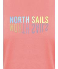 NORTH SAILS LOGO MIRROR Baumwoll t-shirt - T-Shirts und Tops f&uuml;r Damen