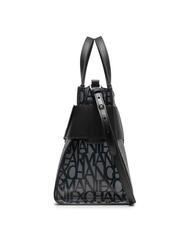 ARMANI EXCHANGE LOGO ALL OVER Handtasche mit Schultergurt beige/schwarz - Damentaschen - 3