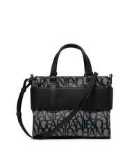 ARMANI EXCHANGE LOGO ALL OVER Kleine Tasche mit Schultergurt beige/schwarz - Damentaschen - 2