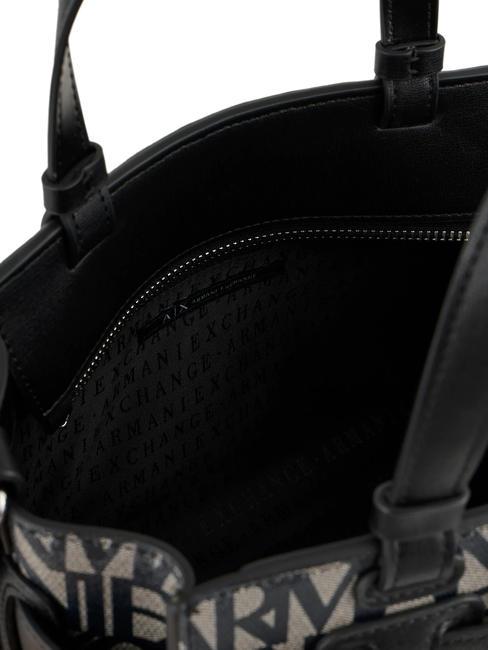 LOGO ALL OVER Kleine Tasche mit Schultergurt beige/schwarz - Damentaschen