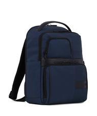 PIQUADRO WOLLEM Rucksack aus Leder und Stoff, 14-Zoll-Laptophalter - PC-Rucks&auml;cke