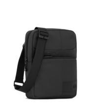 PIQUADRO WOLLEM iPad Mini-Tasche aus Stoff und Leder Schwarz - Umh&auml;ngetaschen Herren - 2