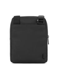 PIQUADRO WOLLEM iPad Mini-Tasche aus Stoff und Leder Schwarz - Umh&auml;ngetaschen Herren - 3