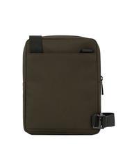 PIQUADRO WOLLEM iPad Mini-Tasche aus Stoff und Leder GR&Uuml;N - Umh&auml;ngetaschen Herren - 3