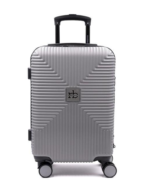 ADVENTURE Set mit 3 Kabinentrolleys, mittelgro&szlig;, gro&szlig; Silber - Trolleyset