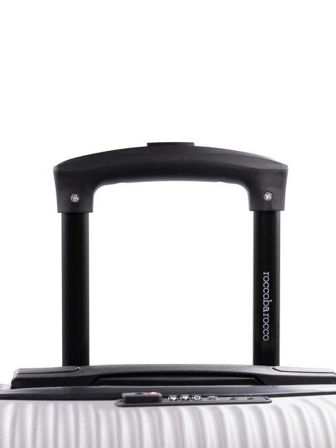 ADVENTURE Set mit 3 Kabinentrolleys, mittelgro&szlig;, gro&szlig; Silber - Trolleyset