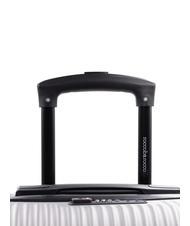 ROCCOBAROCCO ADVENTURE Set mit 3 Kabinentrolleys, mittelgro&szlig;, gro&szlig; Silber - Trolleyset - 6