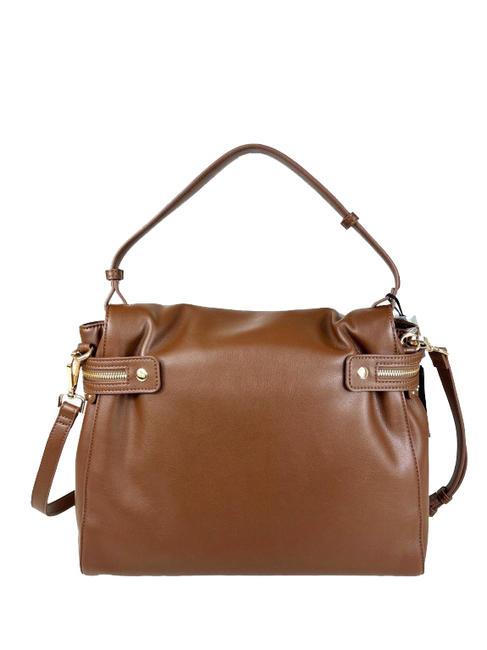 CECILE Handtasche mit Schultergurt Schokolade - Damentaschen