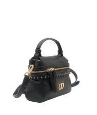 TWINSET CECILE Mini-Handtasche mit Schultergurt Schwarz - Damentaschen - 2