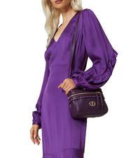 TWINSET CECILE Mini-Handtasche mit Schultergurt violett - Damentaschen - 5