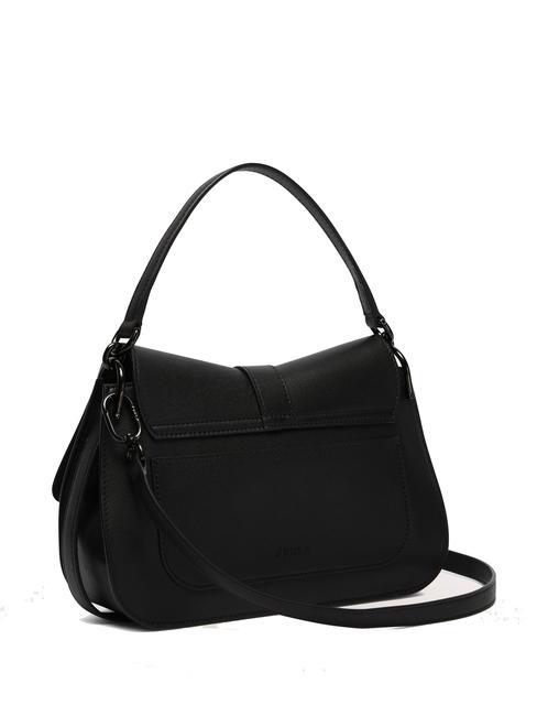 FLOW M M Lederhandtasche Schwarz - Damentaschen