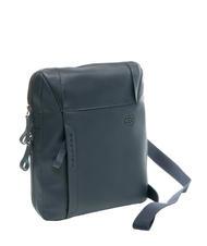 PIQUADRO MACBETH Erweiterbare Ledertasche Blau - Umh&auml;ngetaschen Herren - 2