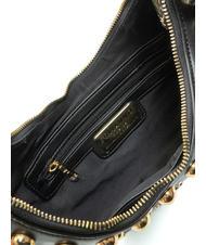ERMANNO SCERVINO PRINCESS Umh&auml;ngetasche mit Nieten schwarzes Gold - Damentaschen - 5