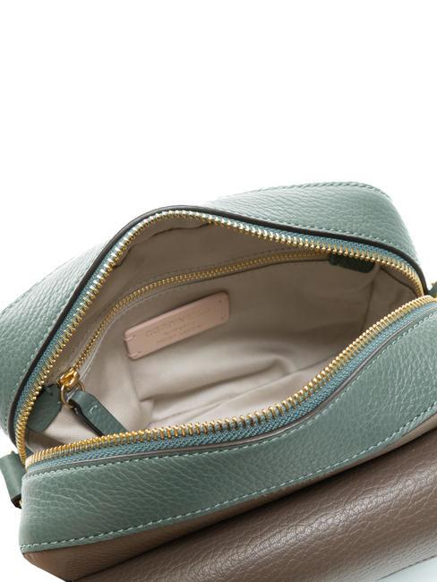 BEAT SOFT Tricolor Mini-Umh&auml;ngetasche aus Leder Mehrfarbige Seife - Damentaschen