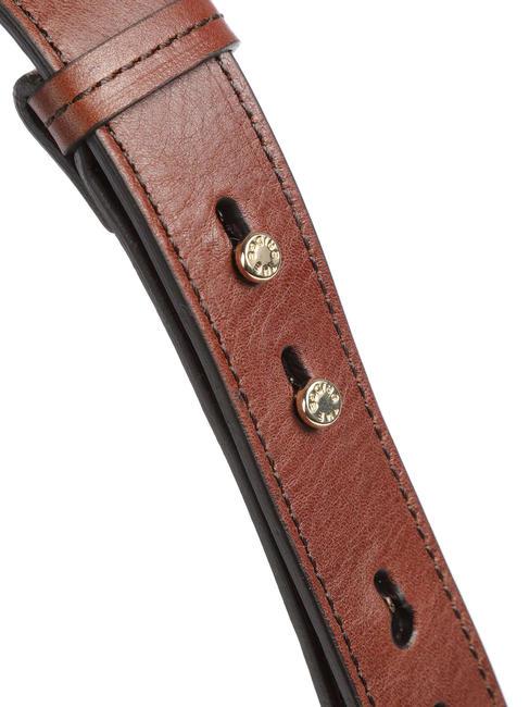 BENEDETTA Umh&auml;ngetasche aus Leder BRAUN - Damentaschen