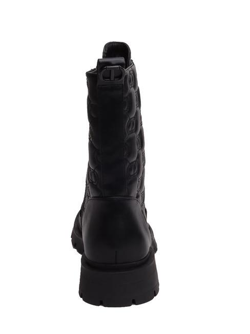 LOGO MATELASSE Amphibien-Stiefeletten Schwarz - Damenschuhe