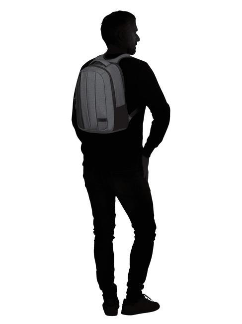 STREETHERO 14" PC-Rucksack graue Melange - PC-Rucks&auml;cke