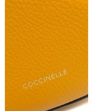 COCCINELLE KALI Umh&auml;ngetasche aus Leder mit Beutel Harz - Damentaschen - 6