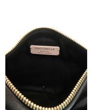 COCCINELLE KALI Umh&auml;ngetasche aus Leder mit Beutel Schwarz - Damentaschen - 7