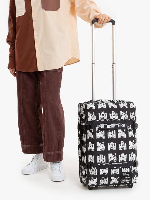 TRANSIT'R S x DISNEY 100 Handgep&auml;ckwagen Mickey-Gesichter - Handgep&auml;ck