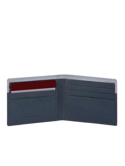 URBAN Ledergeldb&ouml;rse grau-burgund - Brieftaschen Herren