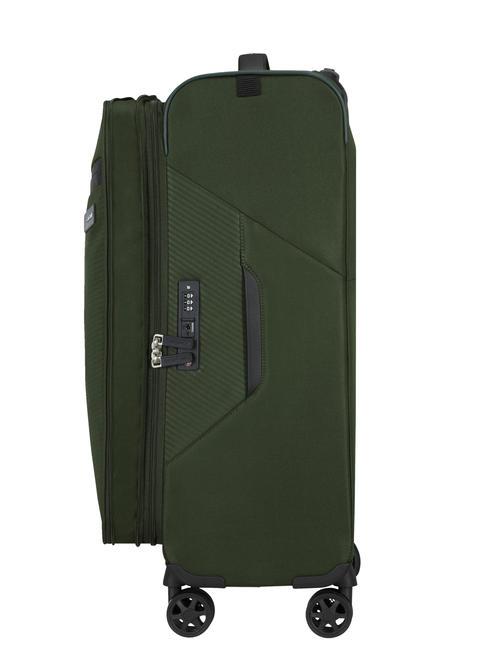 LITEBEAM Mittelgro&szlig;er erweiterbarer Trolley Efeu klettern - Halbharte Trolleys