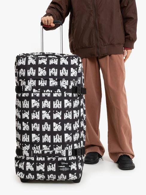 TRANSIT'R L x DISNEY 100 Gro&szlig;er Trolley Mickey-Gesichter - Halbharte Trolleys