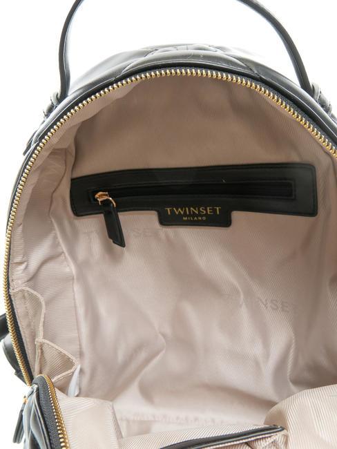 LOGO QUILTED Rucksack Schwarz - Damentaschen