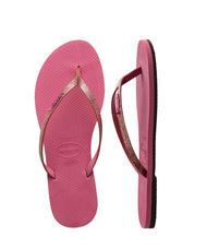 HAVAIANAS YOU GLITTER Flip-Flops samtige Rose - Damenschuhe - 4