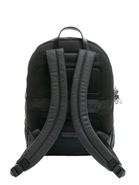 NEW HOLEY Canvas-Rucksack f&uuml;r 15'' PC-Halter Schwarz - PC-Rucks&auml;cke